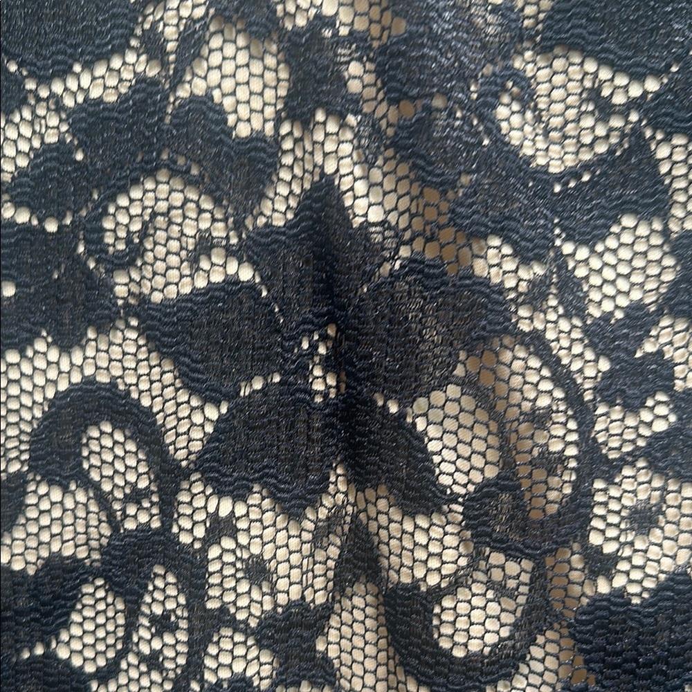 Liberty Love Black Lace and Cream Dress - Picture 3 of 4